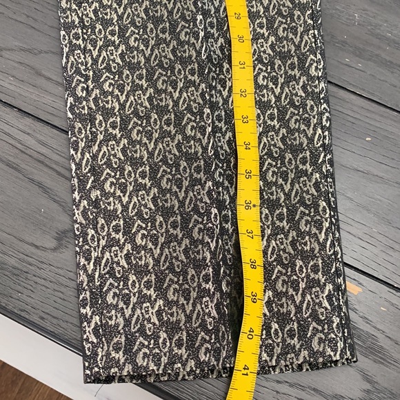 Brand new with tags animal metallic brocade Jaclyn Smith trousers - Picture 11 of 13